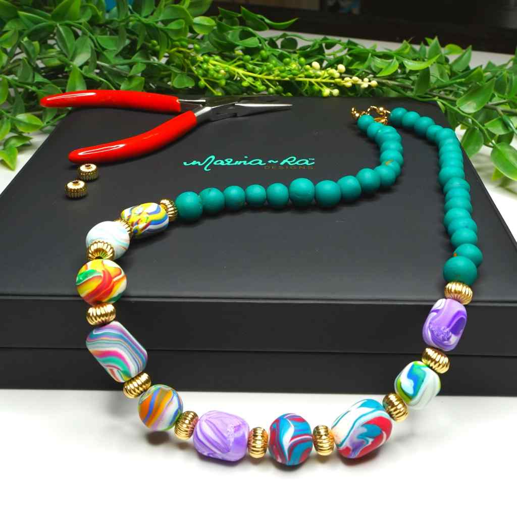 Marina-Ra colourful necklace