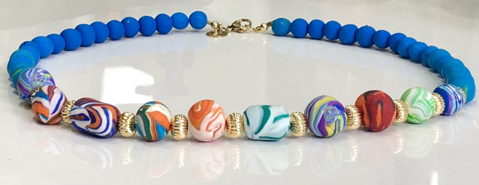 Marina-Ra coloureful beaded bracelet