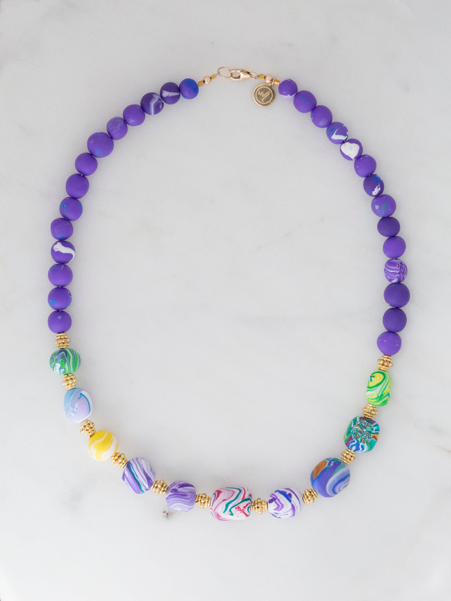 Purple Jade Necklace — Favor & Hotcakes Design