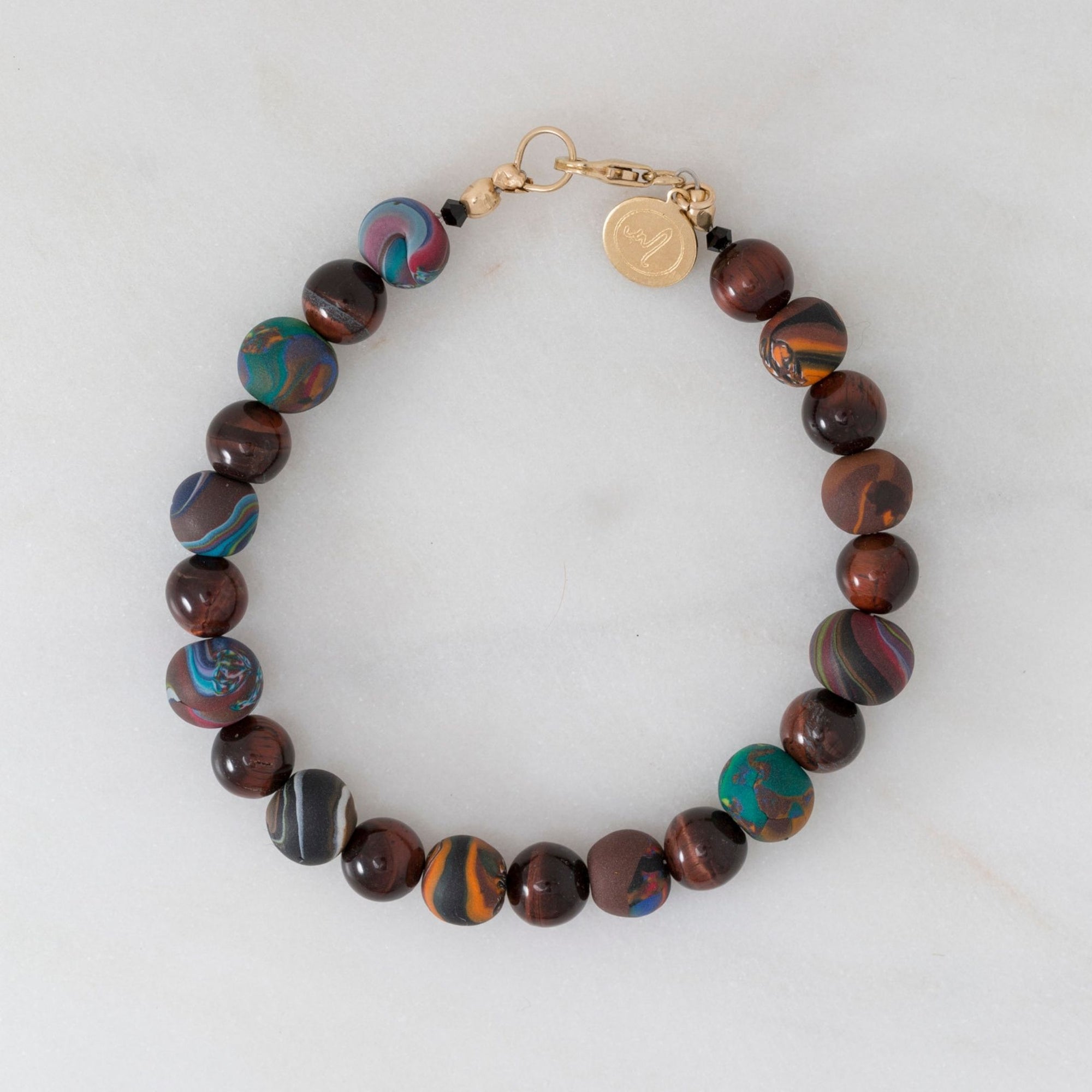 Handmade Bracelet | Handmade Beads | Tiger Eye TEB103